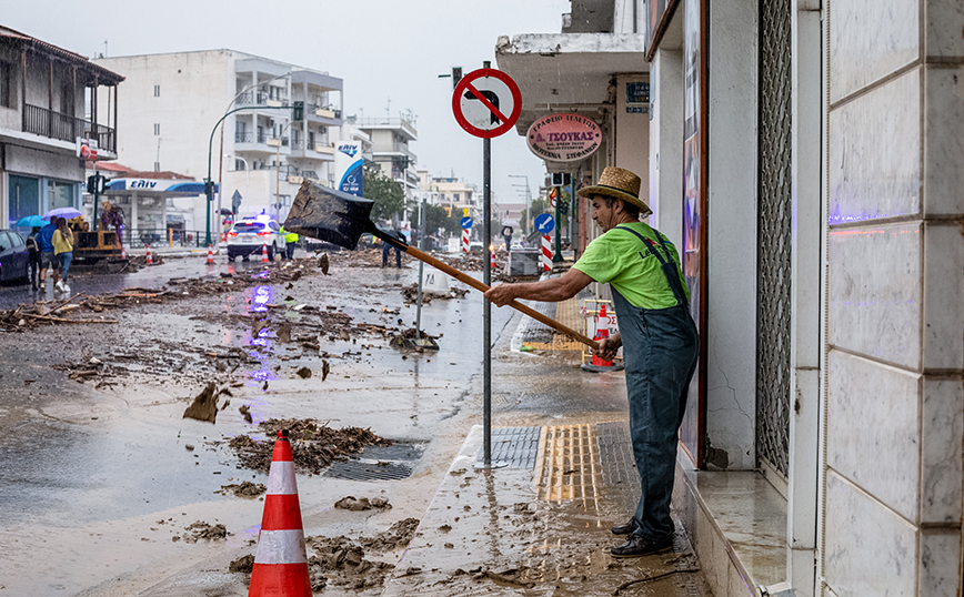 Κακοκαιρία στο Βόλο