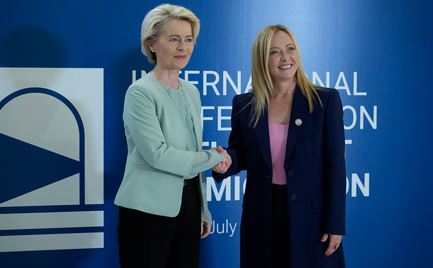 Τη συνδρομή της ΕΕ ζητά η Μελόνι για την αντιμετώπιση των αυξημένων μεταναστευτικών ροών – «Αφόρητη η πίεση για την Ιταλία»