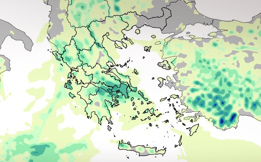 Κακοκαιρία από βδομάδα σε όλη τη χώρα – Θα βρέχει σχεδόν παντού, στον Έβρο όχι