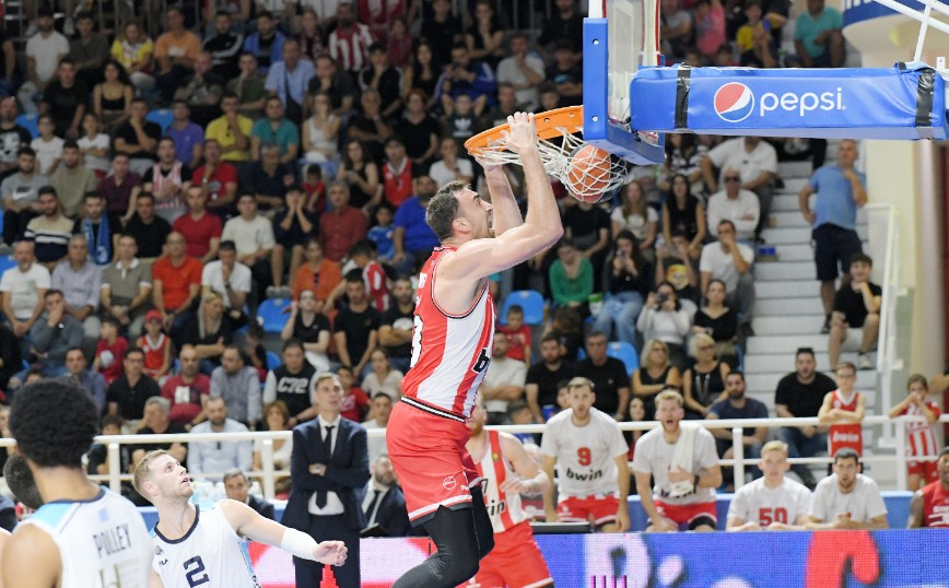 Basket League: Ο Ολυμπιακός συνέτριψε με 43 πόντους διαφορά τον Κολοσσό