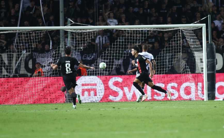ΠΑΟΚ – Άιντραχτ Φρανκφούρτης: 1-1 στο 68′ ο Μαρμούς