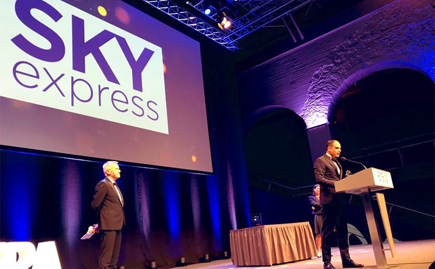 SKY express: Δύο κορυφαίες ευρωπαϊκές διακρίσεις για τη μεγάλη ελληνική αεροπορική εταιρεία