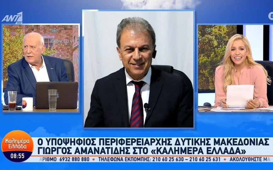 Δεν θα κατέβαινα στις περιφερειακές εκλογές αν είχα εκλεγεί βουλευτής, παραδέχεται ο Γιώργος Αμανατίδης