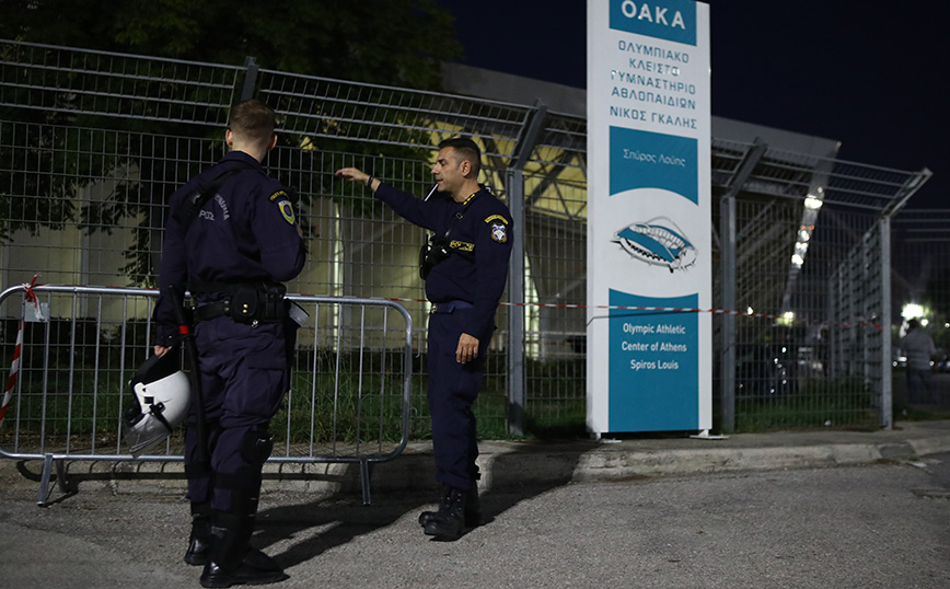 Αστυνομία στο ΟΑΚΑ για τον αγώνα Παναθηναϊκός - Μακαμπι Τελ Αβίβ Αστυνομία στο ΟΑΚΑ για τον αγώνα Παναθηναϊκός - Μακαμπι Τελ Αβίβ