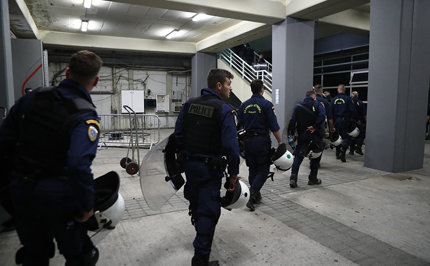 Αστυνομία στο ΟΑΚΑ για τον αγώνα Παναθηναϊκός - Μακαμπι Τελ Αβίβ Αστυνομία στο ΟΑΚΑ για τον αγώνα Παναθηναϊκός - Μακαμπι Τελ Αβίβ