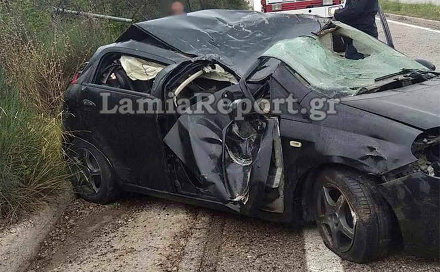 Σοβαρό τροχαίο για οικογένεια στον Δομοκό – Άγιο είχαν η μητέρα και το μόλις 2,5 ετών παιδί