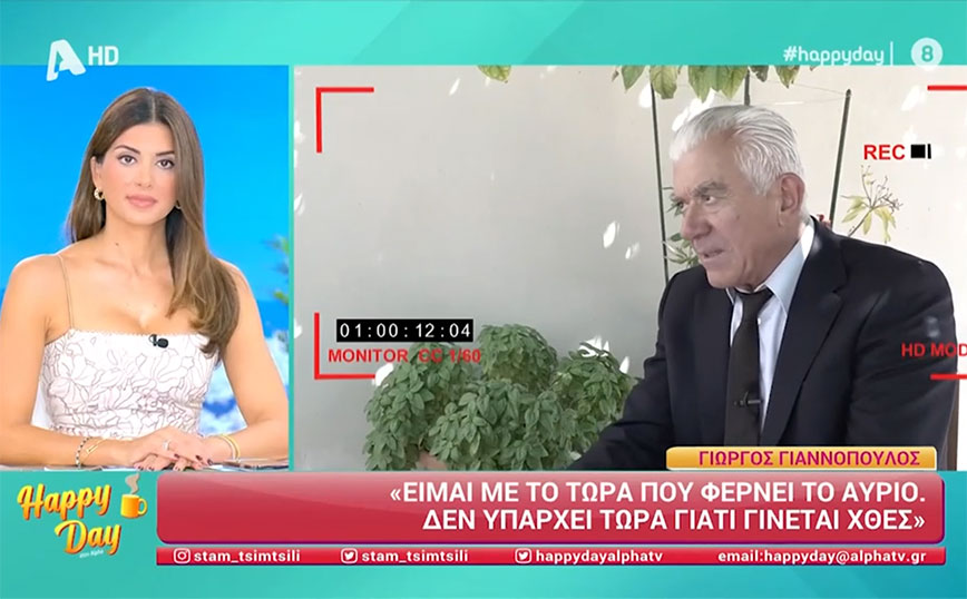 Γιώργος Γιαννόπουλος: Ερωτεύομαι τα πάθη και τις αδυναμίες του ανθρώπου
