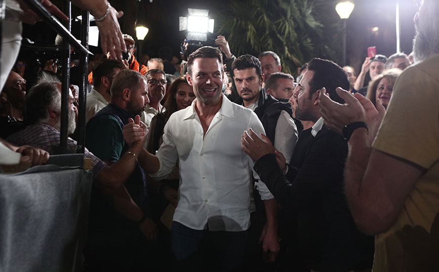 Ο Στέφανος Κασσελάκης στο Κερατσίνι