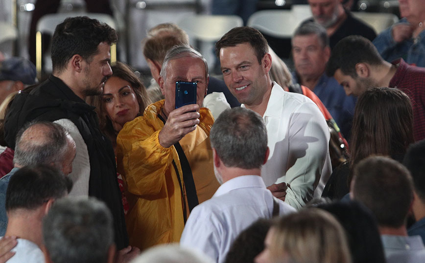 Ο Στέφανος Κασσελάκης στο Κερατσίνι