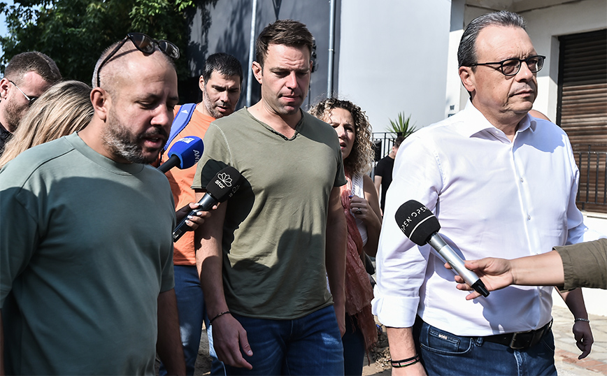 Στον Βόλο ο Στέφανος Κασσελάκης – Φωτογραφίες από την επίσκεψή του