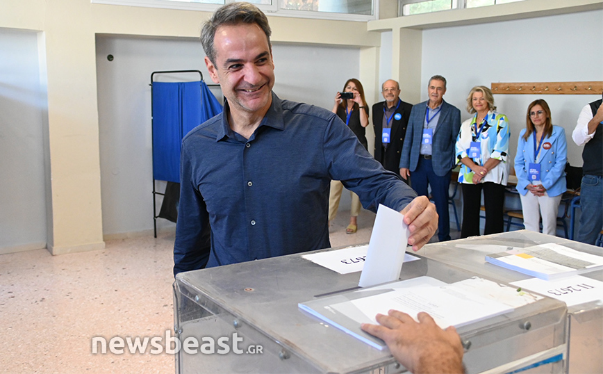 Αυτοδιοικητικές εκλογές &#8211; Ψήφισε ο Κυριάκος Μητσοτάκης: «Η κρίση περνά στα χέρια των πολιτών»