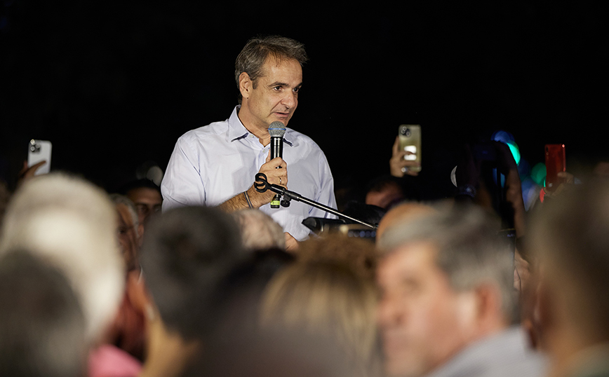 Κυριάκος Μητσοτάκης στην Κόρινθο: Είμαστε εδώ να κάνουμε την Ελλάδα ισχυρότερη