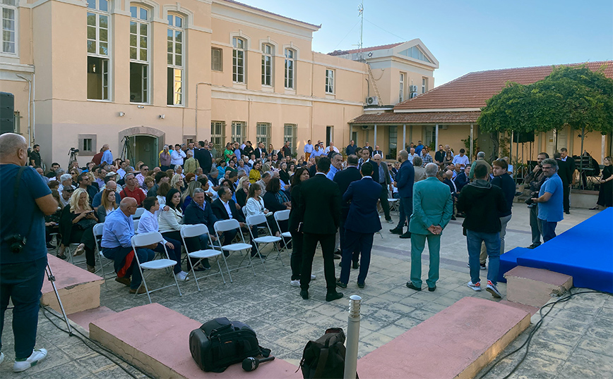 Στη Μυτιλήνη οι «μαχητές» της Νέας Δημοκρατίας – Επιχείρηση συσπείρωσης υπέρ του Αλκιβιάδη Στεφανή