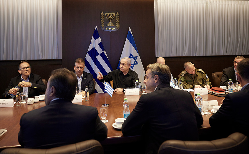 Η συνάντηση Μητσοτάκη – Νετανιάχου στο Ισραήλ Η συνάντηση Μητσοτάκη – Νετανιάχου στο Ισραήλ