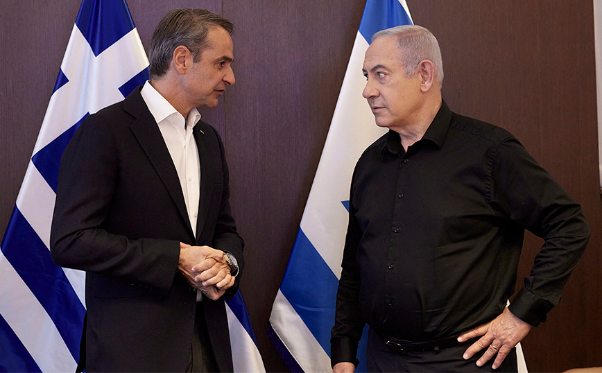 Τι είπε ο Μητσοτάκης στον Νετανιάχου στη συνάντησή τους στο Ισραήλ &#8211; «Σε ευχαριστώ, φίλε μου», ο διάλογός τους