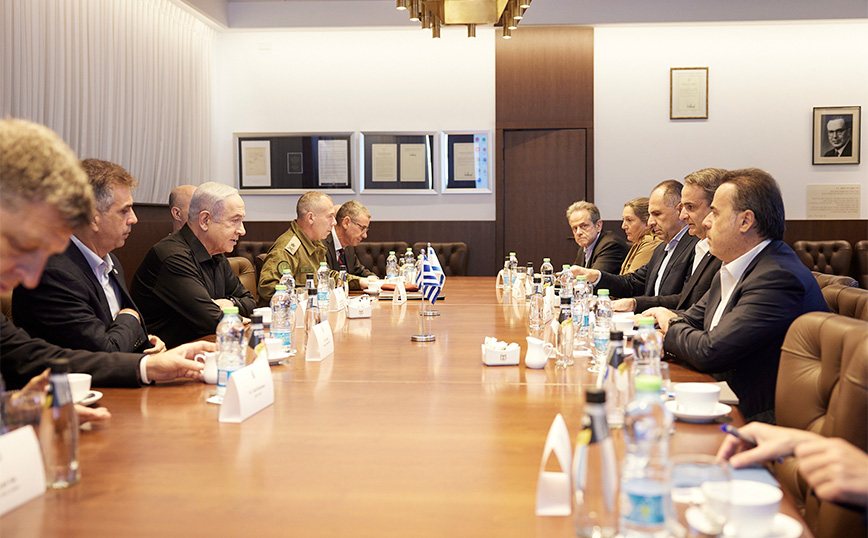 Η συνάντηση Μητσοτάκη – Νετανιάχου στο Ισραήλ Η συνάντηση Μητσοτάκη – Νετανιάχου στο Ισραήλ