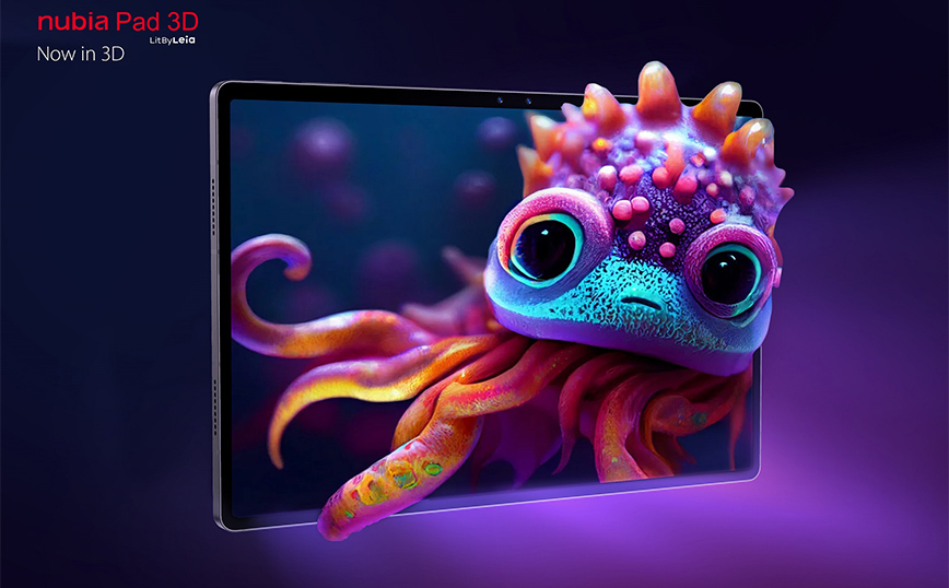 nubia Pad 3D: Το πρώτο 3D tablet χωρίς τη χρήση γυαλιών αποκλειστικά σε COSMOTE και ΓΕΡΜΑΝΟ