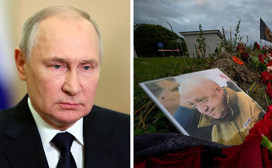 Πούτιν: Αφήνει υπόνοιες ότι το αεροσκάφος του Πριγκόζιν ανατινάχτηκε από χειροβομβίδες στο εσωτερικό του