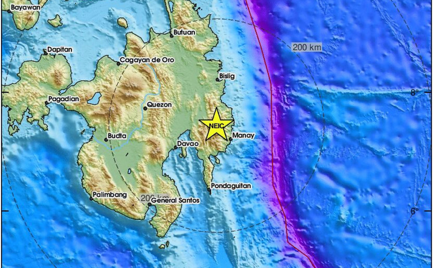 Ισχυρός σεισμός στις Φιλιππίνες