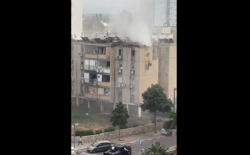 Η Χαμάς χτύπησε κτίριο στο Τελ Αβίβ &#8211; Ηχούν οι σειρήνες στην πόλη