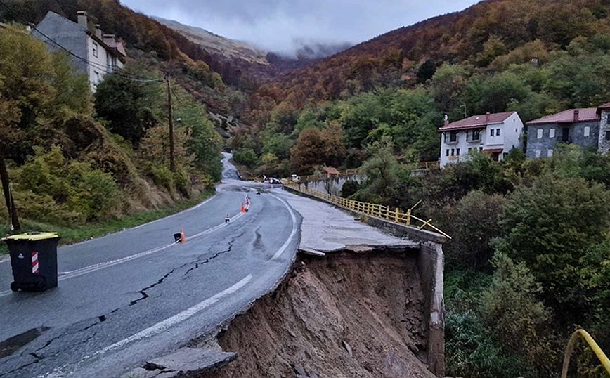 Προβλήματα σε Κέρκυρα και Ιωάννινα λόγω της κακοκαιρίας με κατολισθήσεις και διακοπές ρεύματος