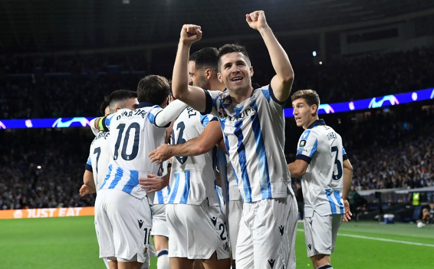 Champions League: 3άρα της Σοσιεδάδ στη Μπενφίκα, ισόπαλο το Νάπολι – Ουνιόν Βερολίνου