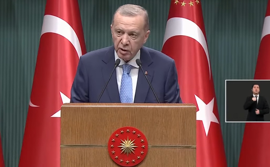 Ο Ερντογάν θέλει την Τουρκία «εγγυήτρια χώρα» για την Παλαιστίνη