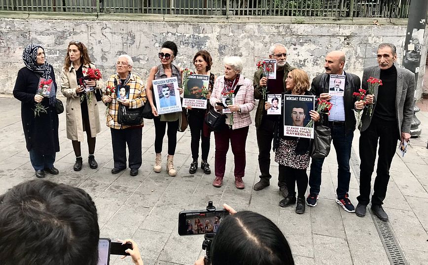 Οι «Μητέρες του Σαββάτου» διαδήλωσαν στην Κωνσταντινούπολη έπειτα από πέντε χρόνια απαγόρευσης