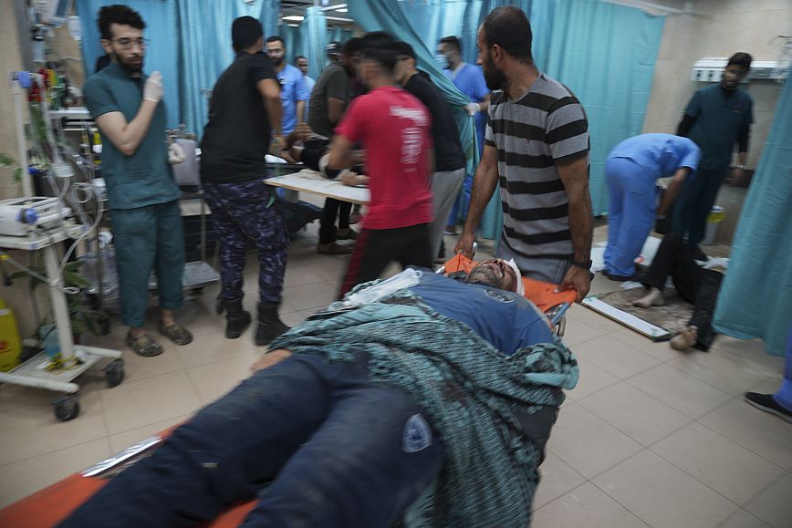 Πόλεμος στο Ισραήλ: Χρησιμοποιούμε ξύδι για τη θεραπεία των μολύνσεων, λέει γιατρός σε νοσοκομείο της Γάζας