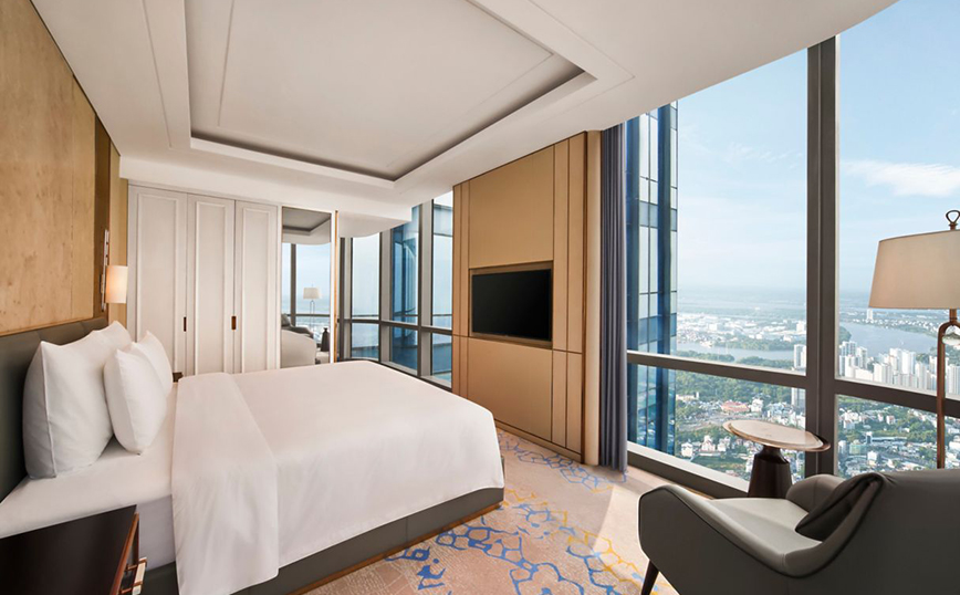 Το πολυτελές ξενοδοχείο στην κορυφή του ψηλότερου κτιρίου του Βιετνάμ Το πολυτελές ξενοδοχείο στην κορυφή του ψηλότερου κτιρίου του Βιετνάμ