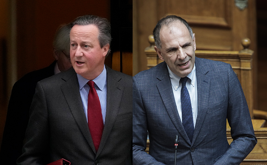 Τετ &#8211; α &#8211; τετ Γεραπετρίτη και Κάμερον στο περιθώριο της Συνόδου των υπουργών Εξωτερικών του ΝΑΤΟ
