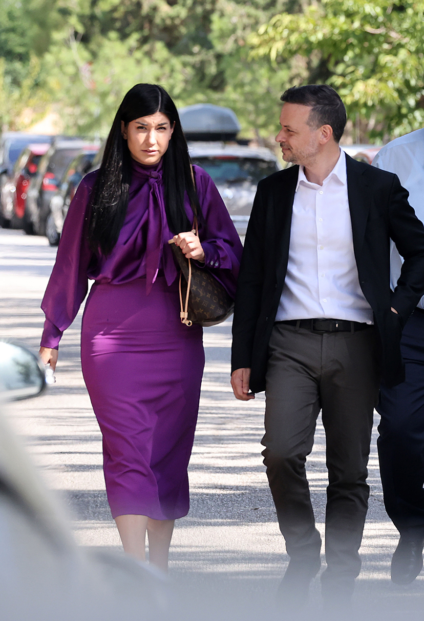 Η Γεωργία Πολυτάνου και ο Χάρης Δούκας Η Γεωργία Πολυτάνου και ο Χάρης Δούκας