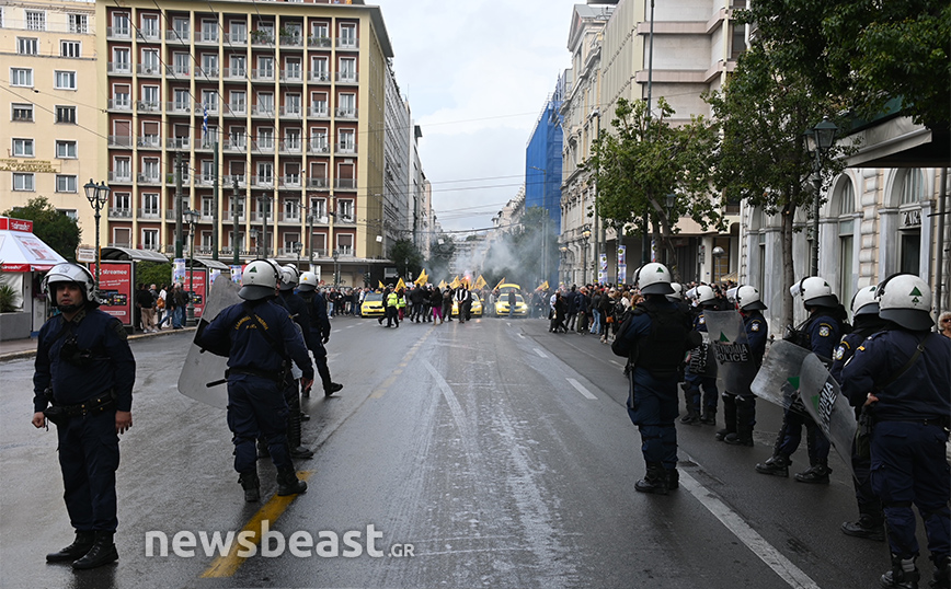 Κλειστές οι Σταδίου και Φιλελλήνων λόγω συγκέντρωσης διαμαρτυρίας