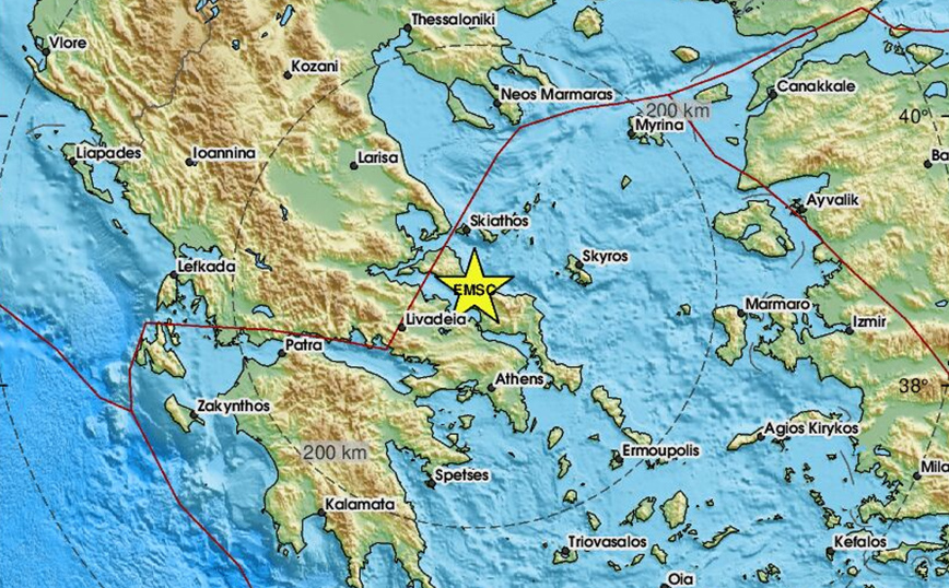 Σε επιφυλακή η Πυροσβεστική μετά τον ισχυρό σεισμό στην Εύβοια &#8211; Περιπολίες στην περιοχή