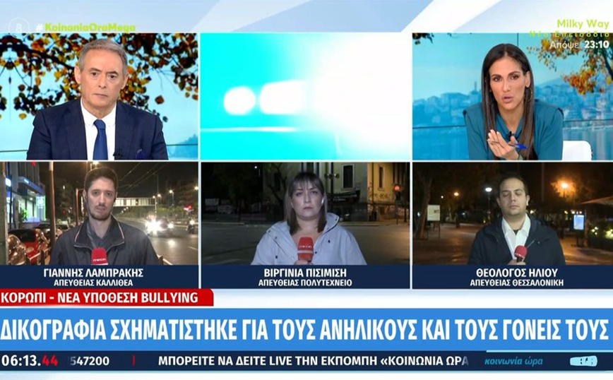 Bulling σε 14χρονο στο Κορωπί &#8211; Τον ξυλοκοπούσαν και του ζητούσαν να κάνει χρήση κάνναβης χωρίς να το θέλει