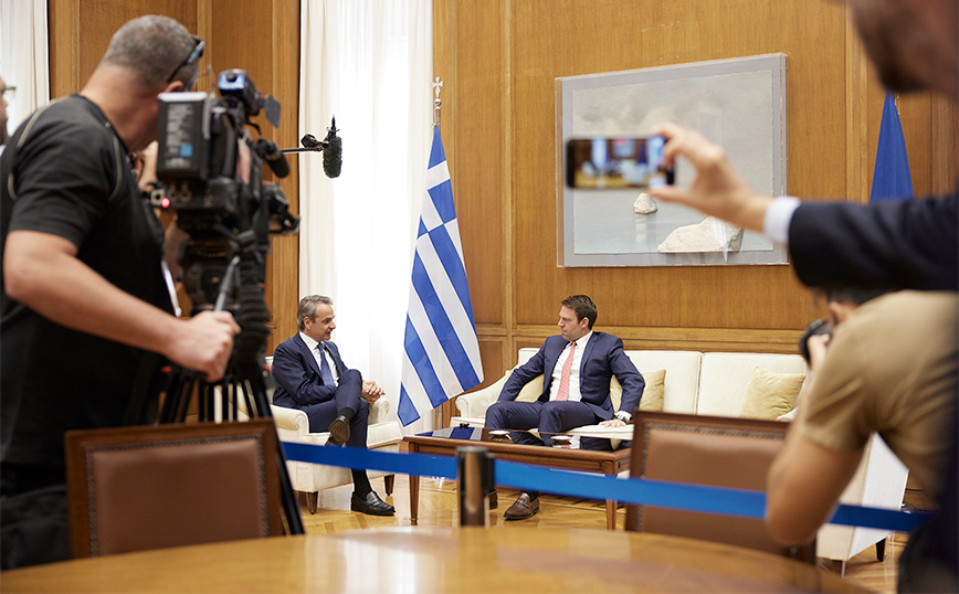 Τι συζήτησαν Μητσοτάκης &#8211; Κασσελάκης στην πρώτη τους συνάντηση