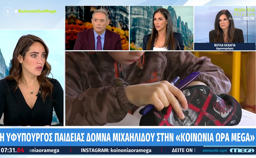 Μιχαηλίδου για βία ανηλίκων: Όλοι προβληματιζόμαστε, διπλασιάσαμε τους κοινωνικούς λειτουργούς και ψυχολόγους στα σχολεία