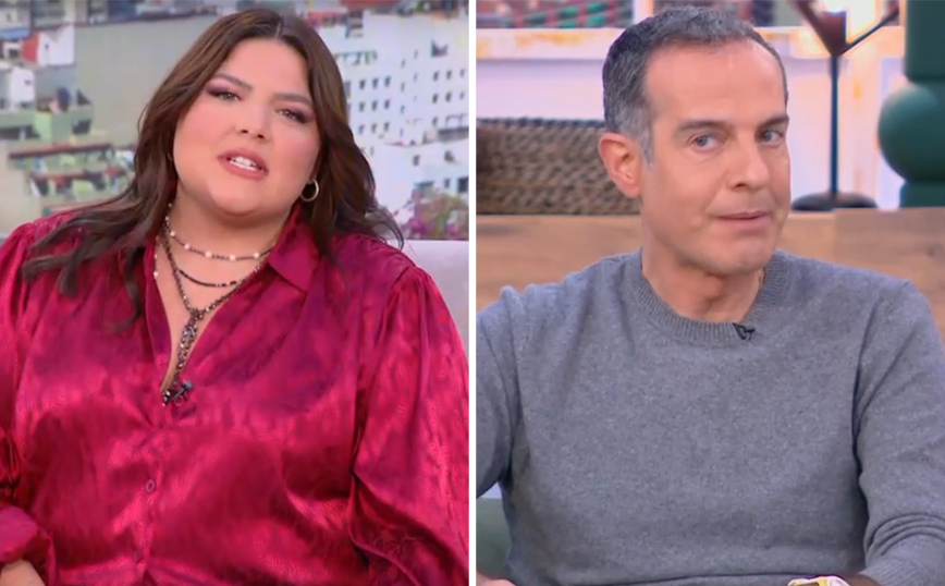 Δανάη Μπάρκα και Άρης Καβατζίκης σε on air αντιπαράθεση: «Αν δεν ερχόσουν μετά από τόσα κατεβατά, θα σου έκανα μήνυση – Μα τω Θεώ, θα πήγαινα νομικά»