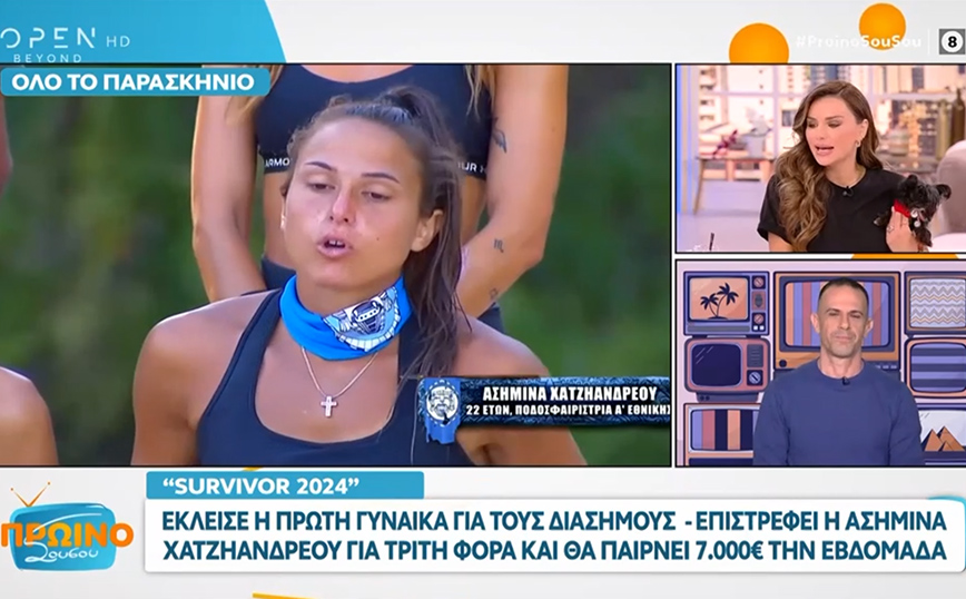 Έκλεισε η πρώτη Διάσημη παίκτρια για το Survivor 2024 και η αμοιβή της ζαλίζει