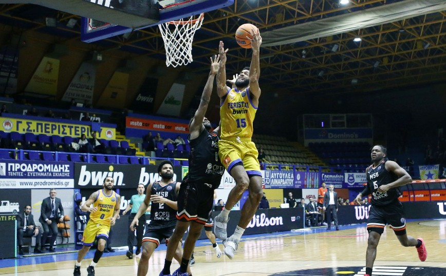 Basketball Champions League: Κίνδυνος αποκλεισμού για το Περιστέρι μετά την ήττα από Λε Μαν