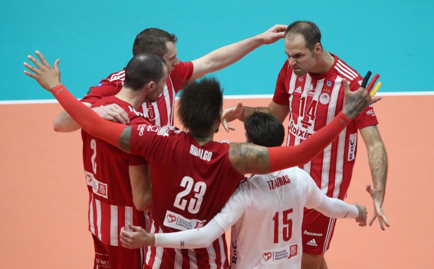 Ολυμπιακός – Παναθηναϊκός 3-1: Κόκκινο το ντέρμπι της Volley League
