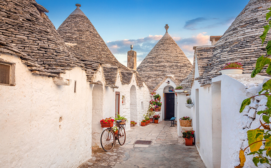 Αλμπερομπέλο, Ιταλία