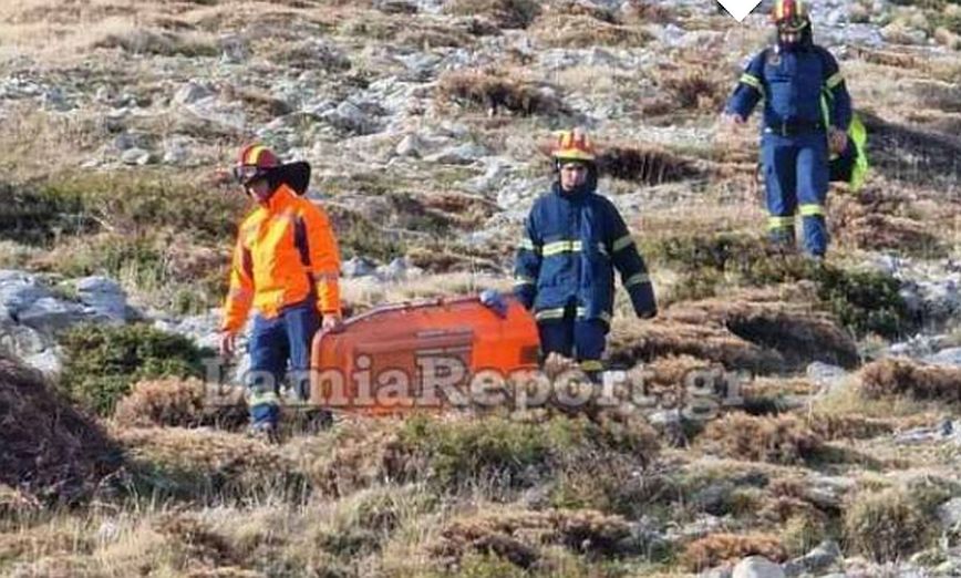 Βίντεο με τη διάσωση ορειβάτη στο όρος Δίρφυς στην Εύβοια