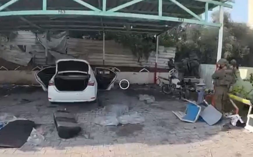 Το αυτοκίνητο ενός πρώην ομήρου βρέθηκε στο Ινδονησιακό Νοσοκομείο στη Λωρίδα της Γάζας
