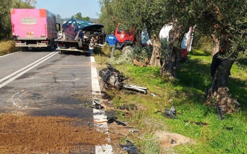 Τροχαίο δυστύχημα με νεκρό έναν 82χρονο στη Βαλύρα της Μεσσηνίας