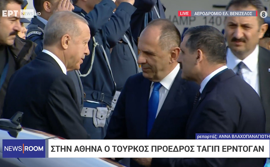 Στην Αθήνα ο Ερντογάν