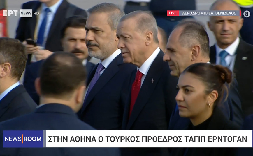 Στην Αθήνα ο Ερντογάν