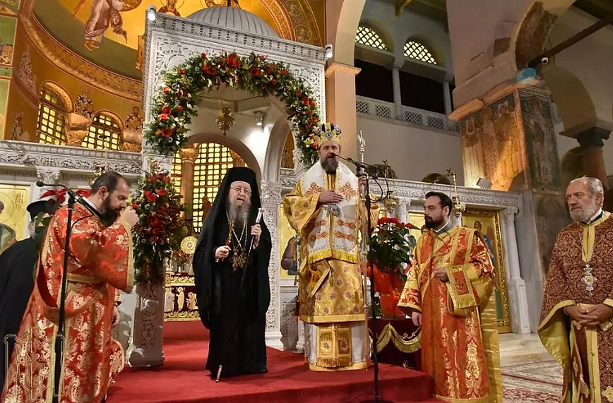 Θεσσαλονίκη: Λαμπρός ο εορτασμός των Χριστουγέννων στον Ιερό Ναό του Αγίου Δημητρίου