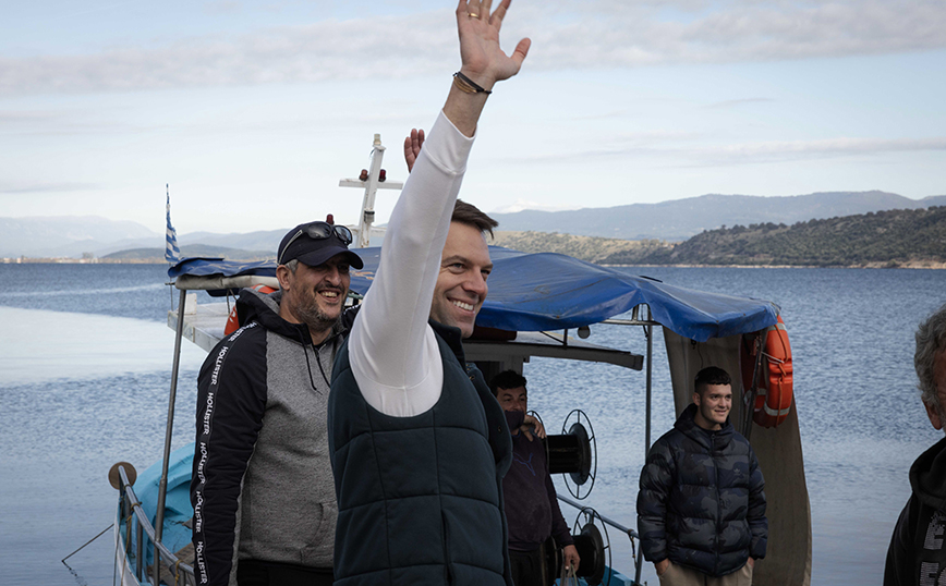 Επίσκεψη του Στέφανου Κασσελάκη στην Αμφιλοχία