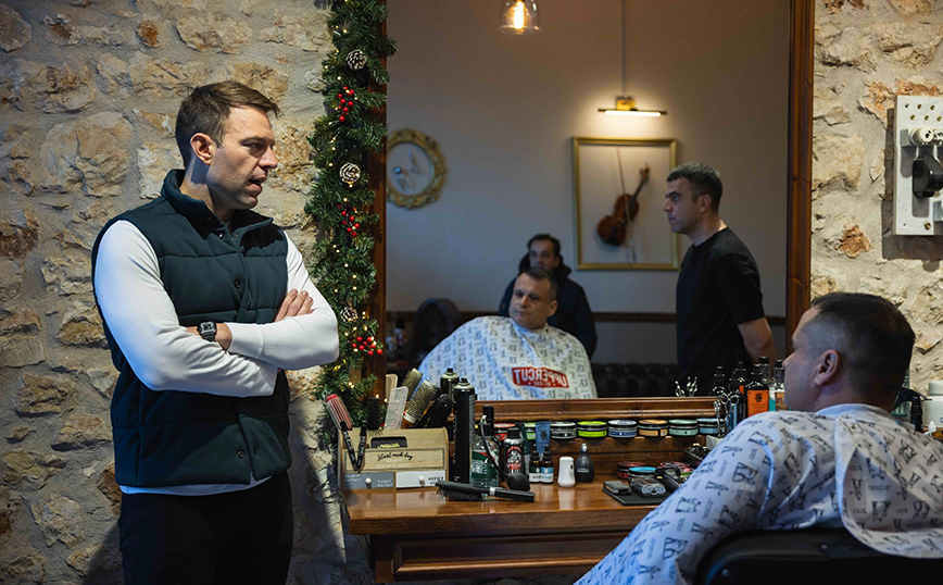 Επίσκεψη του Στέφανου Κασσελάκη στην Αμφιλοχία